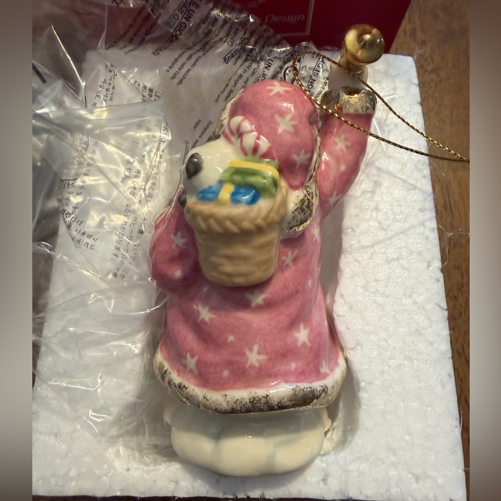 NIB Lenox Rare Santa Ornament with pink suit - Picture 4 of 6